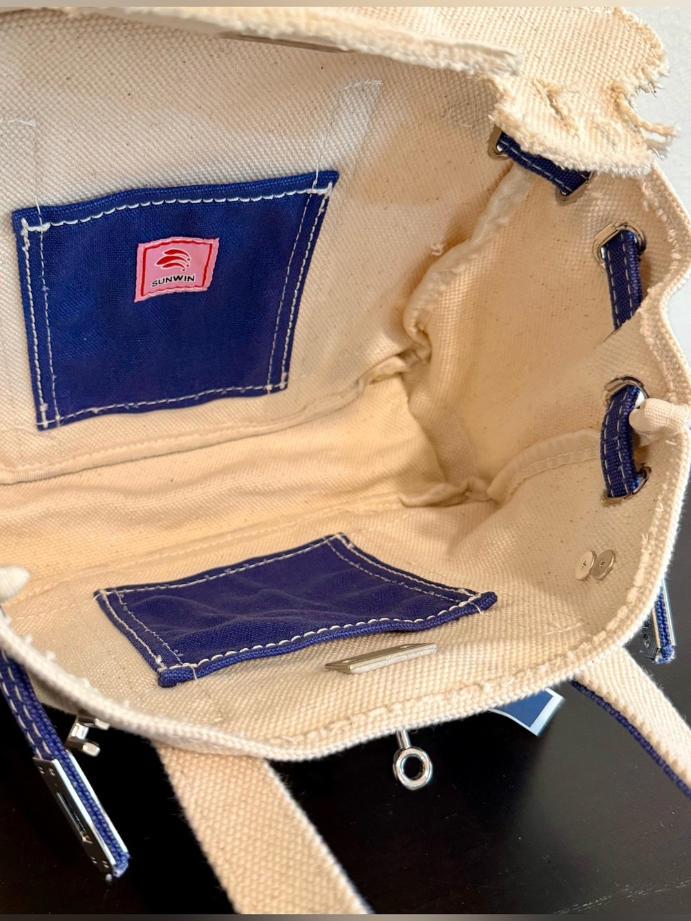 Sunwin Boatkin Style Canvas Tote Bag - Picture 3 of 6